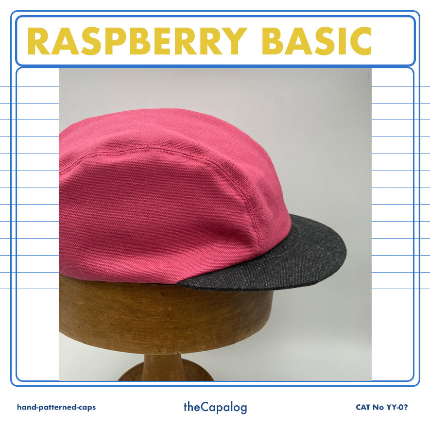 Raspberry & Charcoal Basic Cap