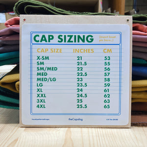 What sizes can you order a cap in?