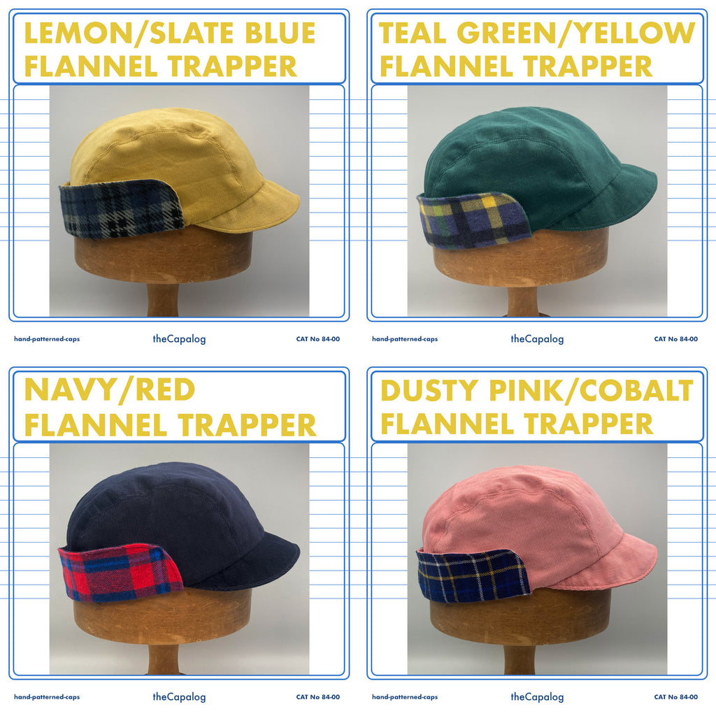 New cord flannel trappers!