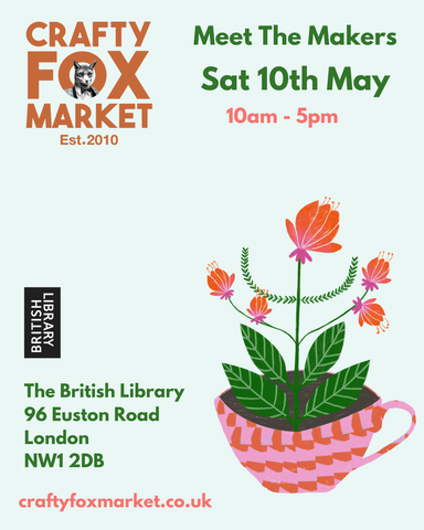 Crafty Fox Market at the British Library this weekend