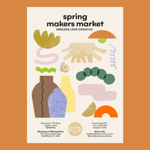 Makers Market in Sheffield this weekend!