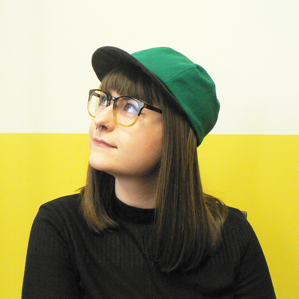 Cap of the MONTH - Green & Charcoal Basic Cap