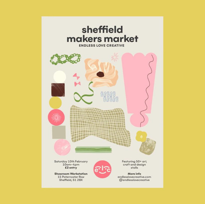 Back at Endless Love Creative in Feb in Sheffield