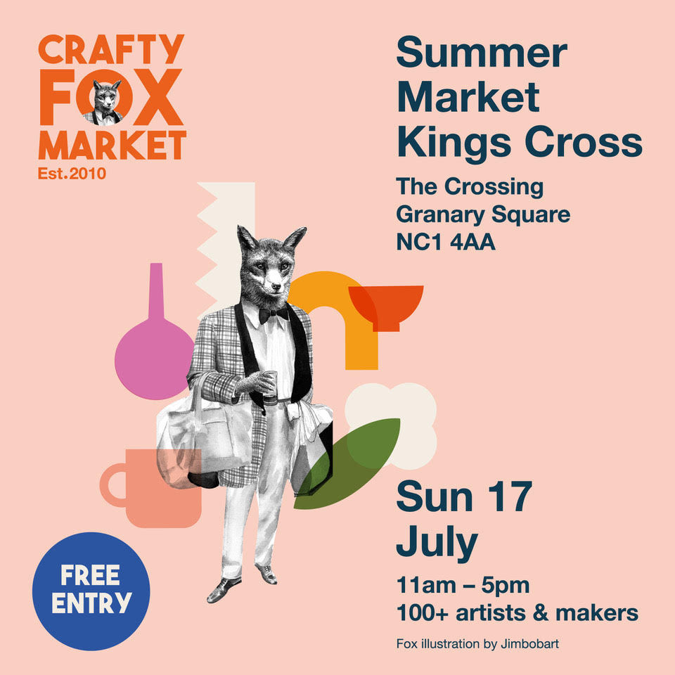 London makers' market this weekend!