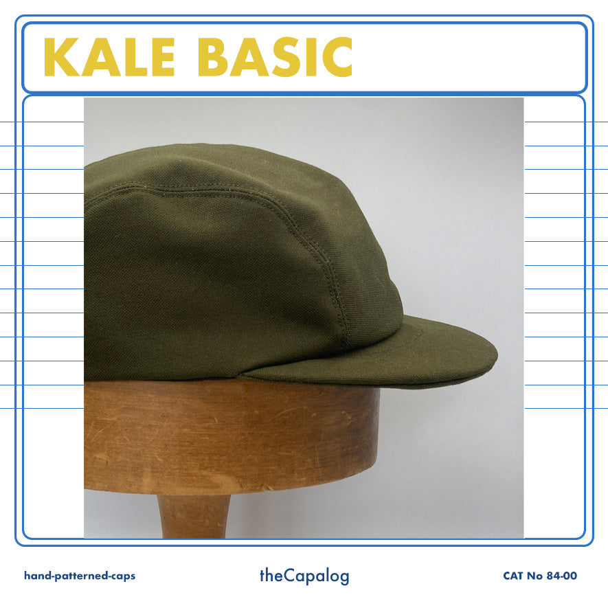 Kale Green Basic Cap