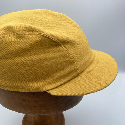Sample Mustard Denim Basic Cap