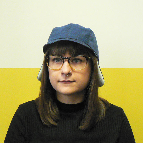 Classic Blue Denim Trapper Cap
