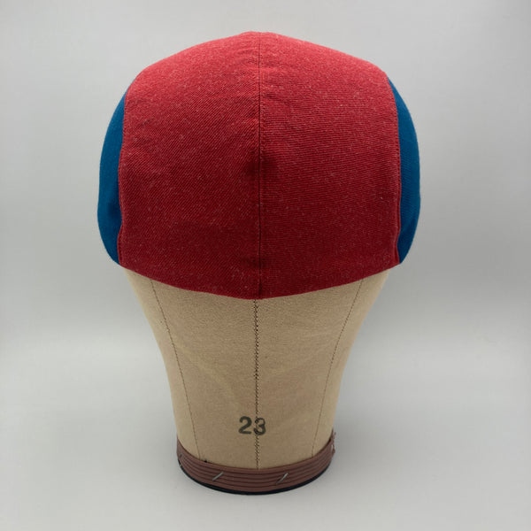 Blue & Red Panel Cap