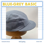 Blue Grey Basic Cap