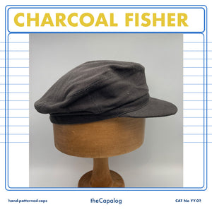 Charcoal Denim Fisher Cap
