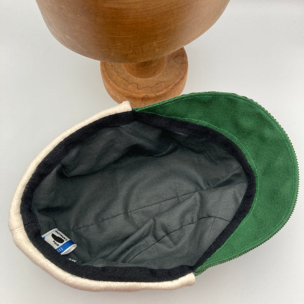Green Cord Trapper Cap