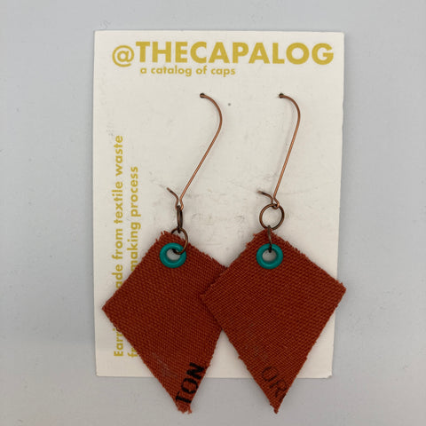 Orange/Mint Earrings