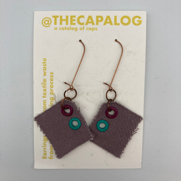 Lilac/Mint/Magenta Earrings