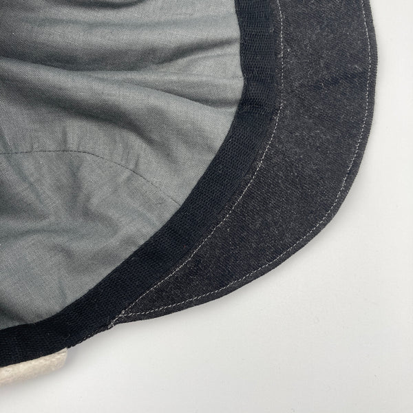 Charcoal Denim Trapper Cap