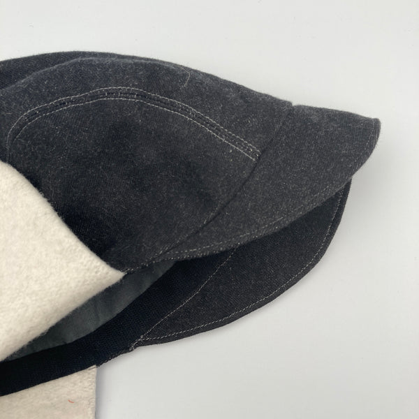 Charcoal Denim Trapper Cap