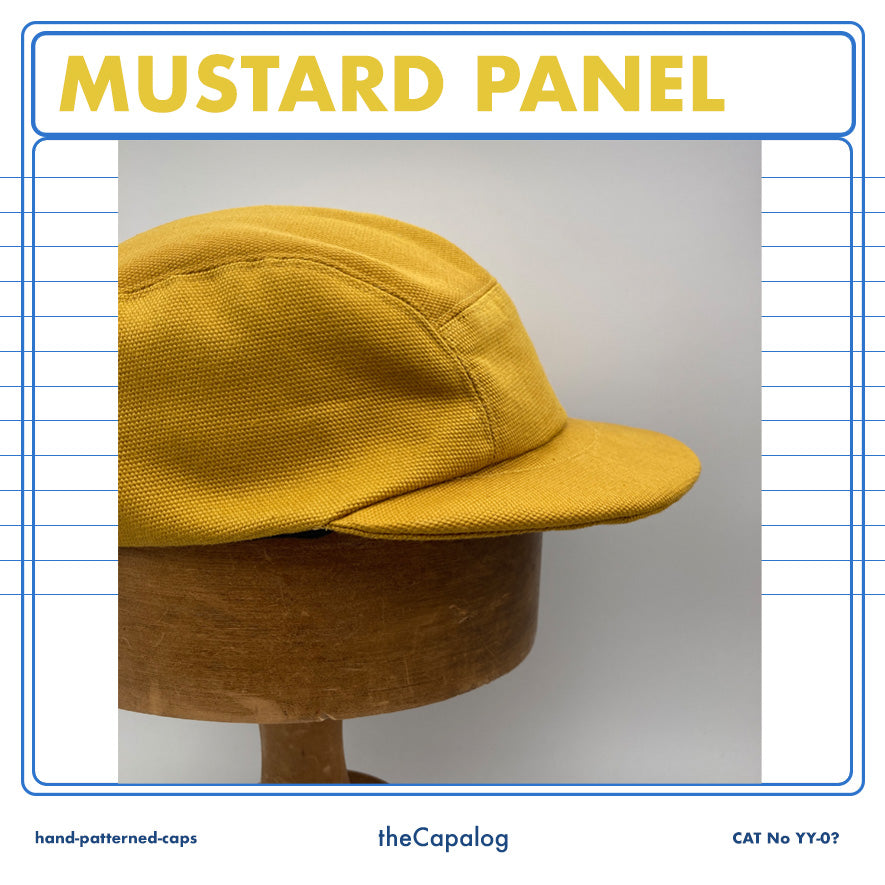 Mustard Yellow Panel Cap