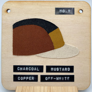 No.9: Copper & Mustard Panel Cap