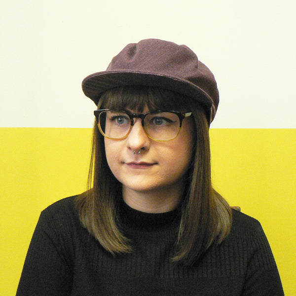 Plum Denim Fisher Cap
