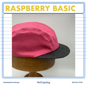 Raspberry & Charcoal Basic Cap