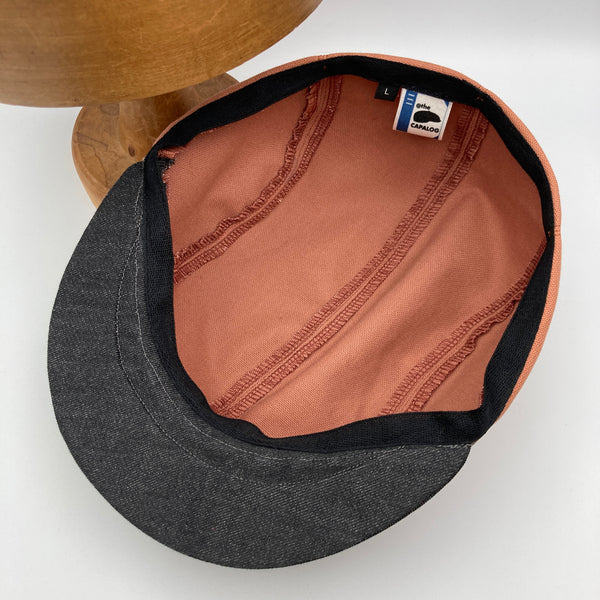Sandstone & Charcoal Basic Cap