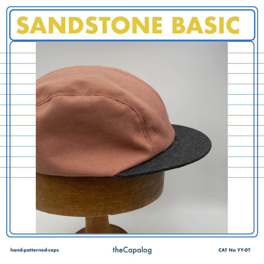 Sandstone & Charcoal Basic Cap