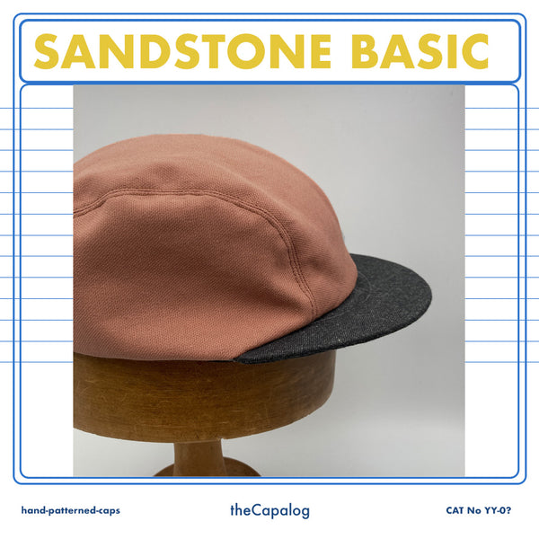 Sandstone & Charcoal Basic Cap