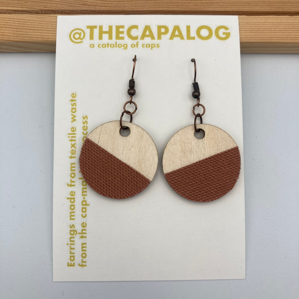 Sandstone Circle Earrings