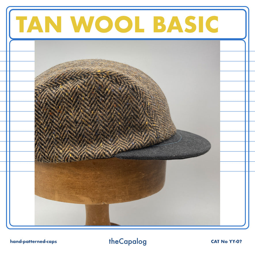 Tan Wool Basic Cap