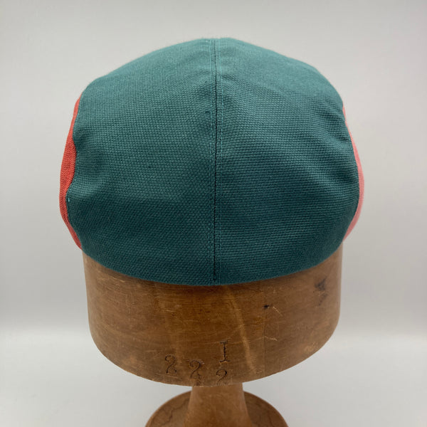 Teal, Mustard, Rose & Madder Panel Cap