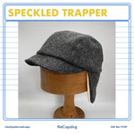 Speckled Grey Trapper Cap
