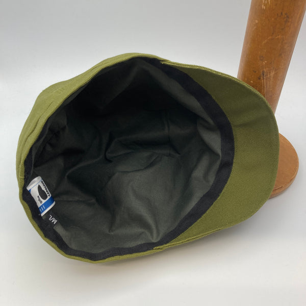 Olive Cloche Cap